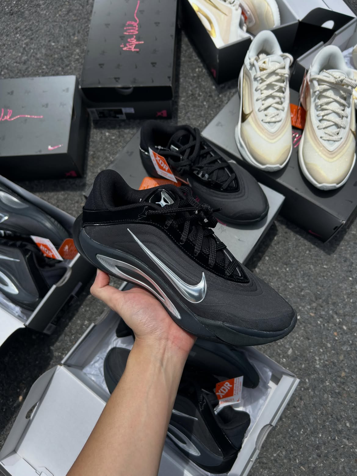 Nike A’One Black Dark Smoke Grey (Women's)