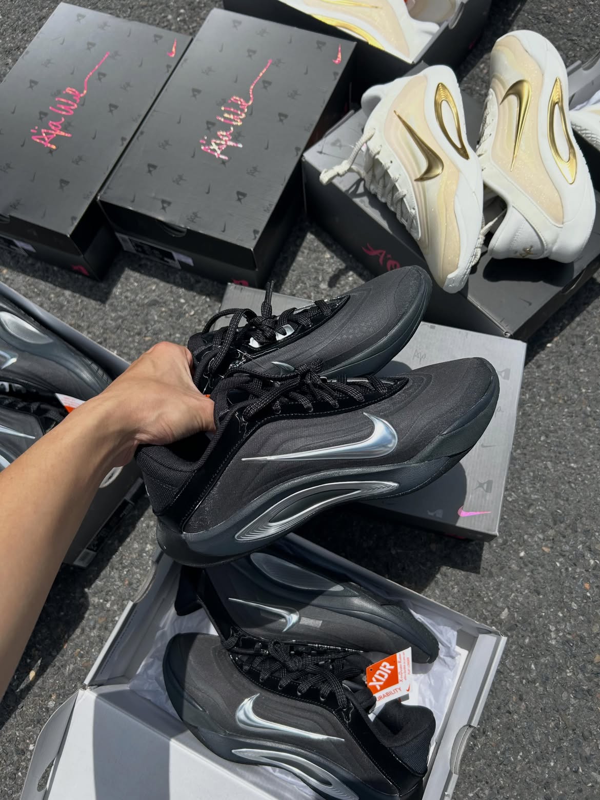 Nike A’One Black Dark Smoke Grey (Women's)