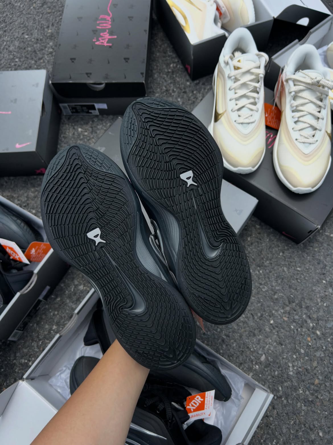 Nike A’One Black Dark Smoke Grey (Women's)