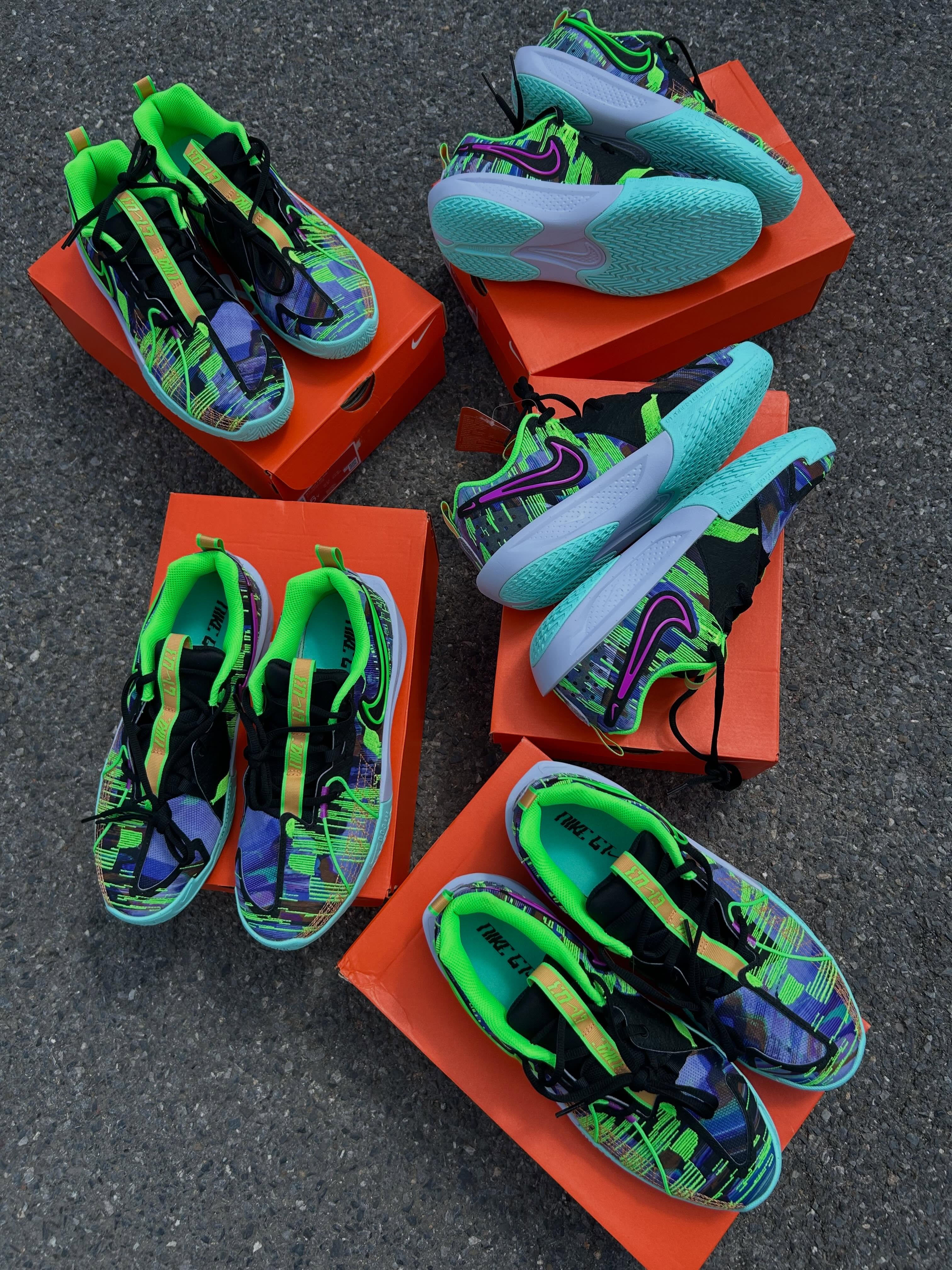 Nike GT Cut 3 Hyper Violet Green Strike (GS)