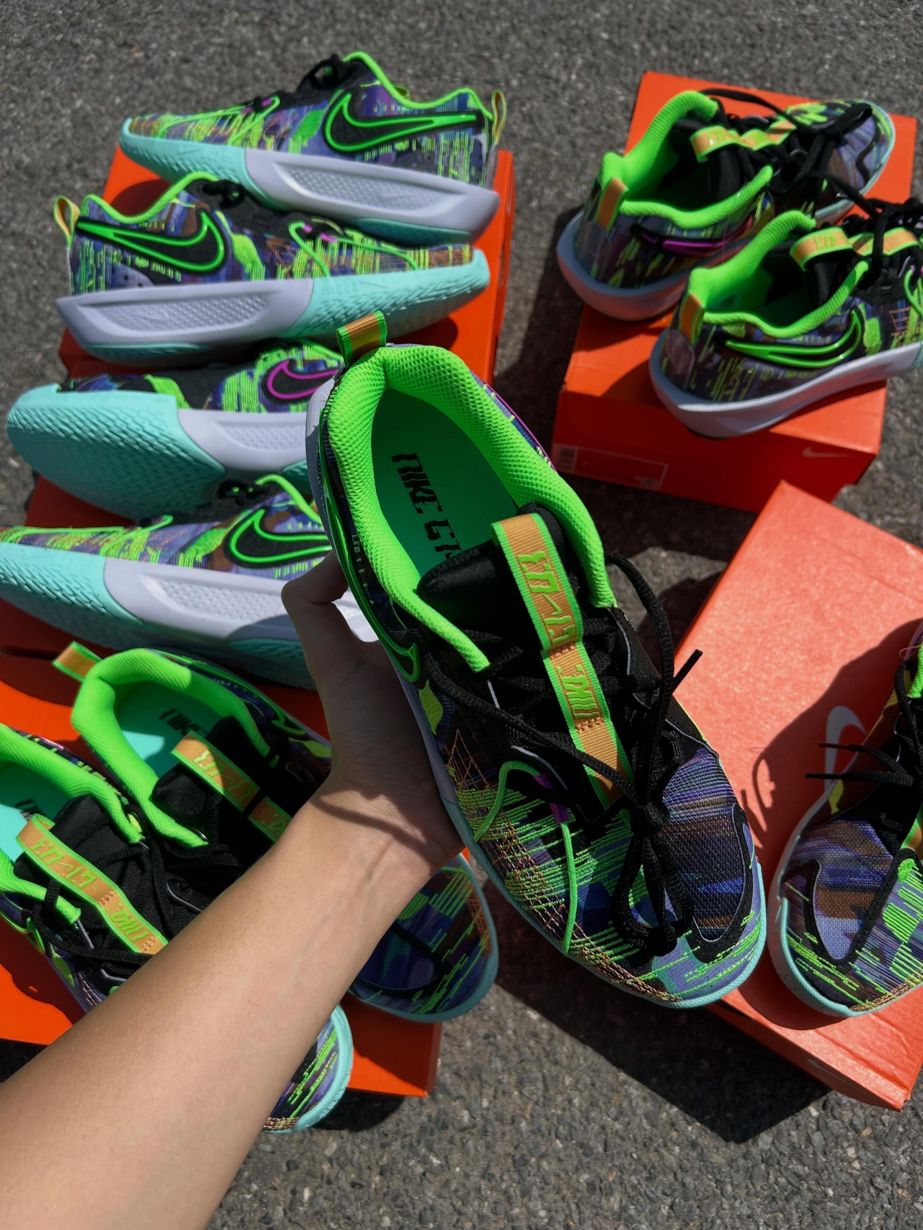 Nike GT Cut 3 Hyper Violet Green Strike (GS)