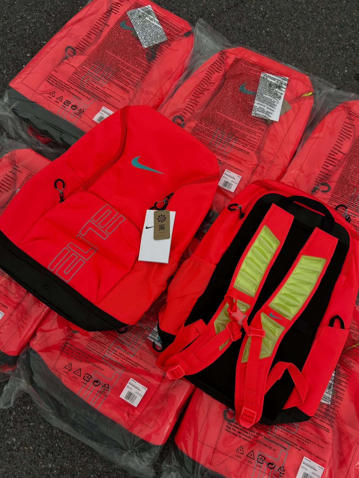 Nike Varsity Elite Backpack Pink Orange (32L)