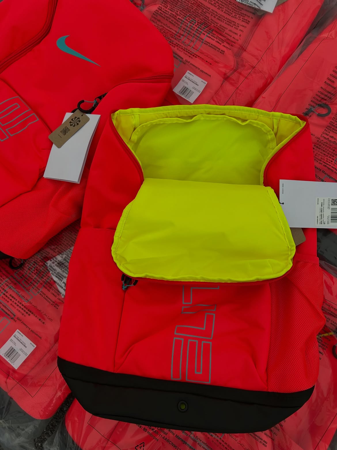 Nike Varsity Elite Backpack Pink Orange (32L)
