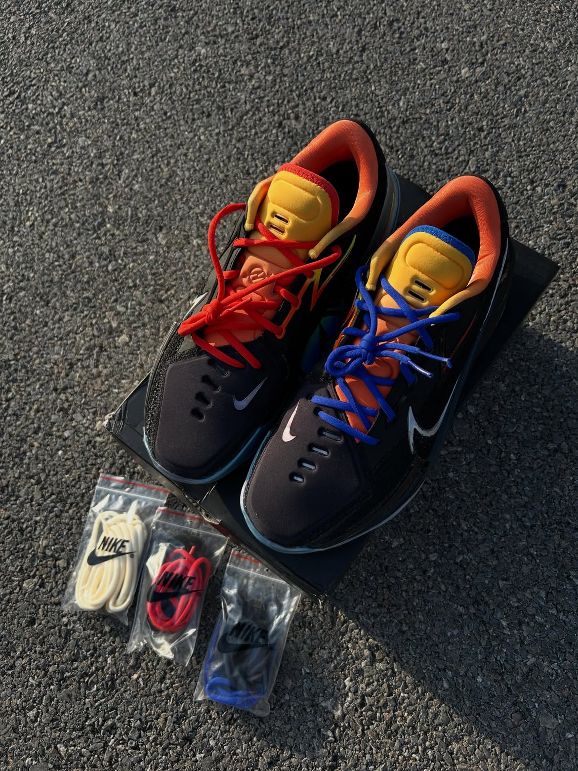 12 us USED มือสอง สภาพดี Nike Air Zoom GT Cut Titan x Dylan Harper Black Multi