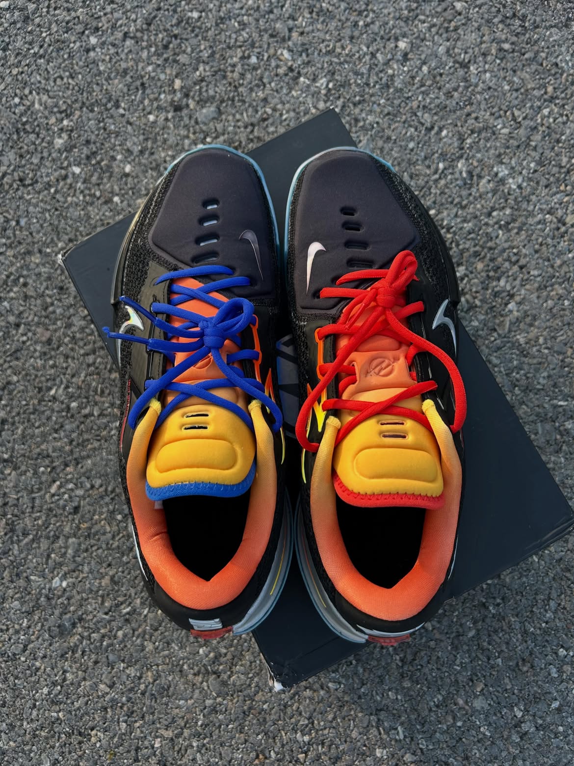 12 us USED มือสอง สภาพดี Nike Air Zoom GT Cut Titan x Dylan Harper Black Multi