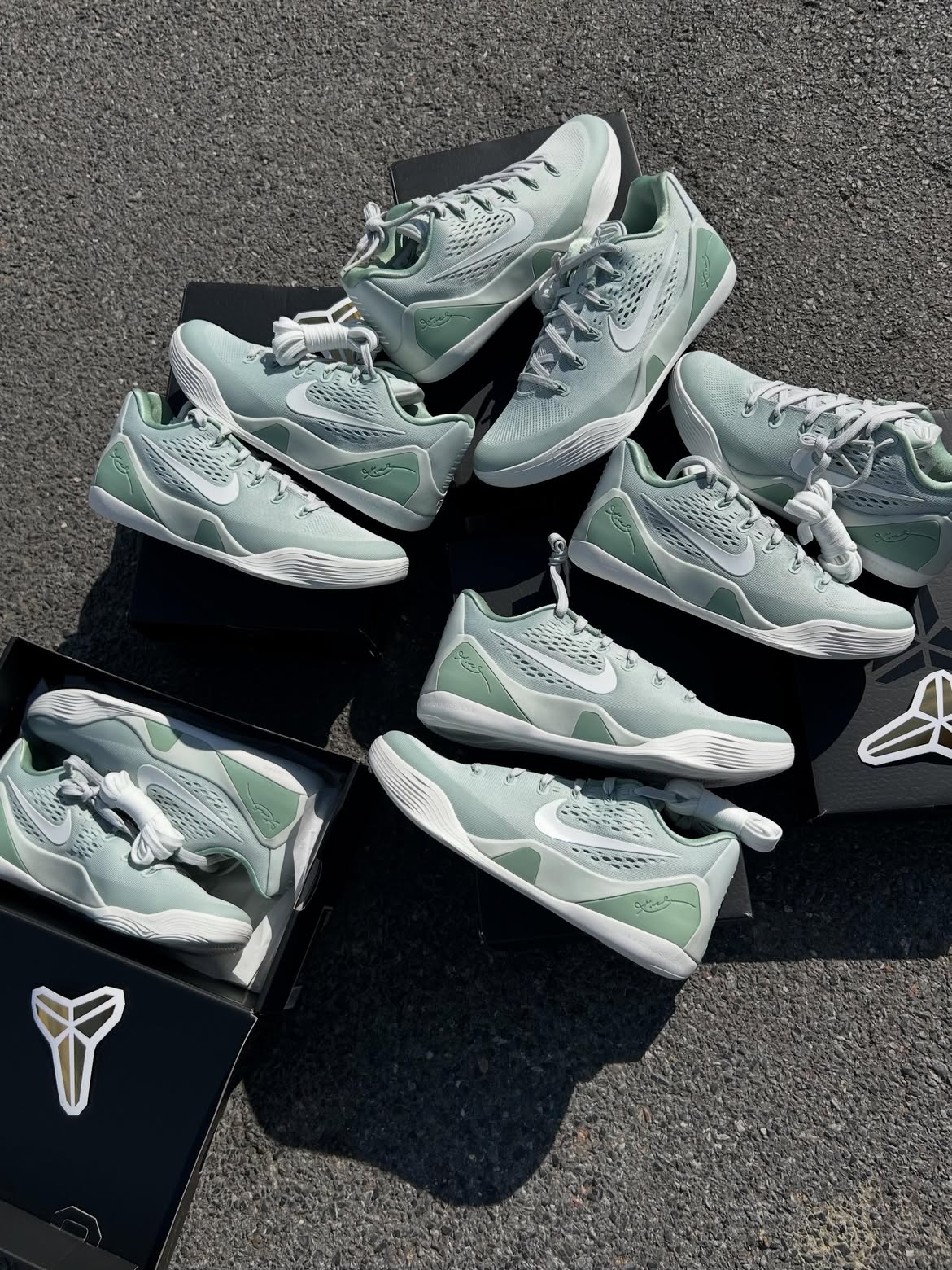 Nike Kobe 9 EM Low Protro Light Silver Steam