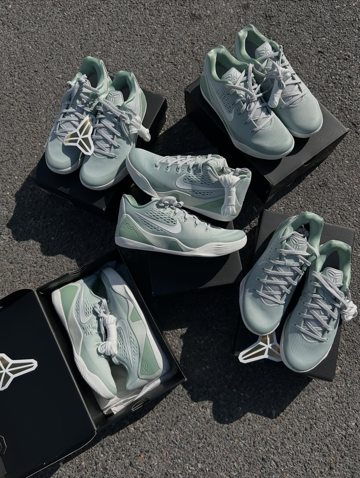 Nike Kobe 9 EM Low Protro Light Silver Steam