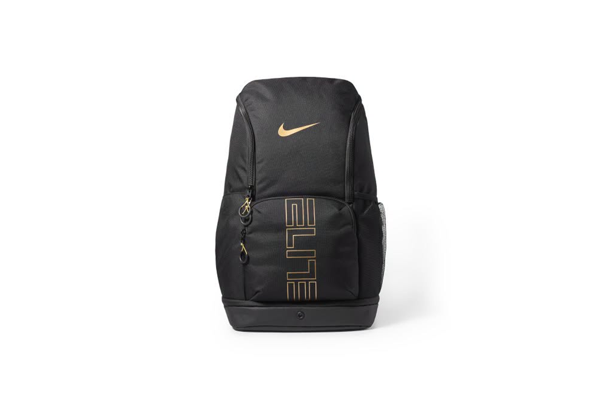 Nike Varsity Elite Backpack Black Metallic Gold (32L)
