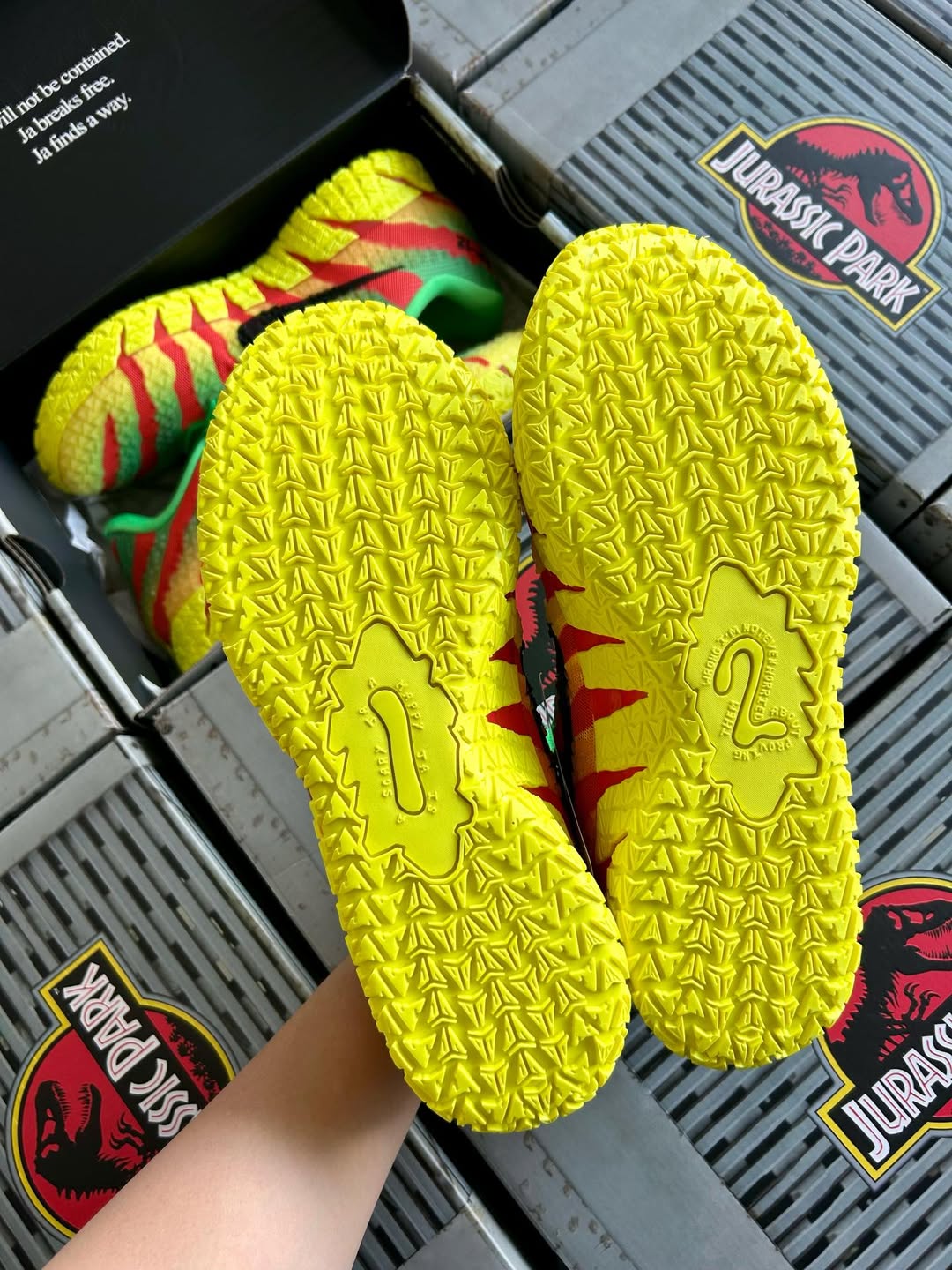 Nike Ja 3  Jurassic Park Explorer