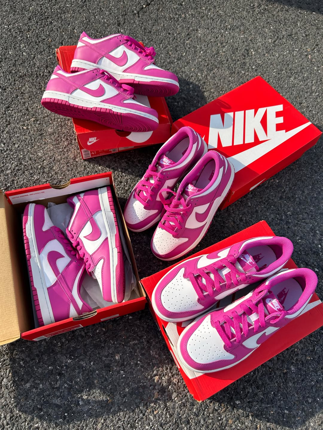 Nike Dunk Low Active Fuchsia (GS)