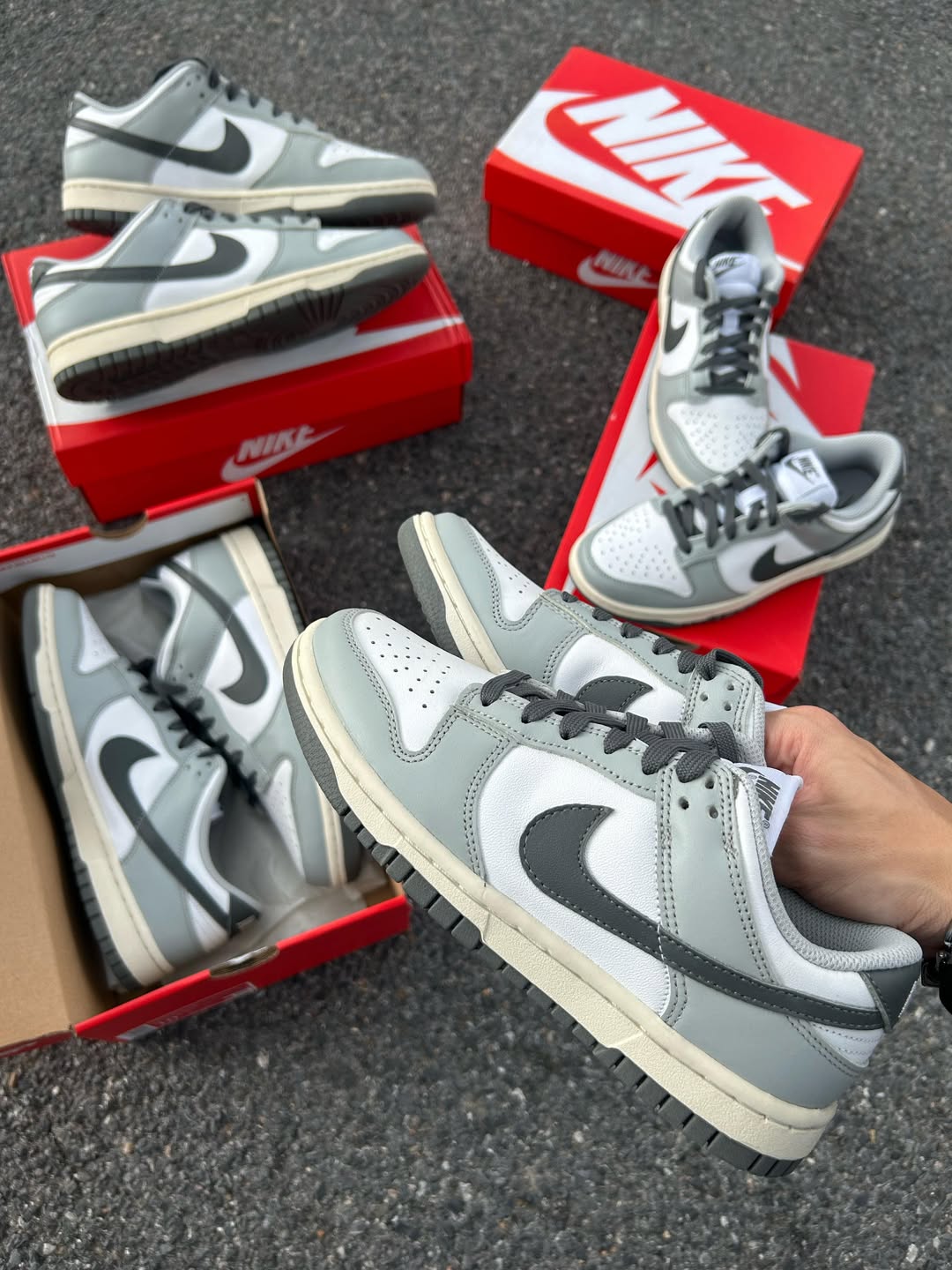 Nike Dunk Low Light Smoke Grey (Women's)