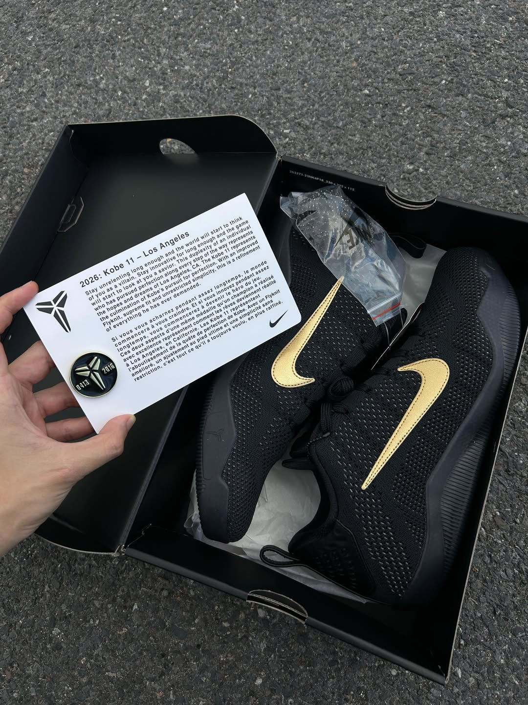 Nike Kobe 11 Elite Low Protro Fade to Black
