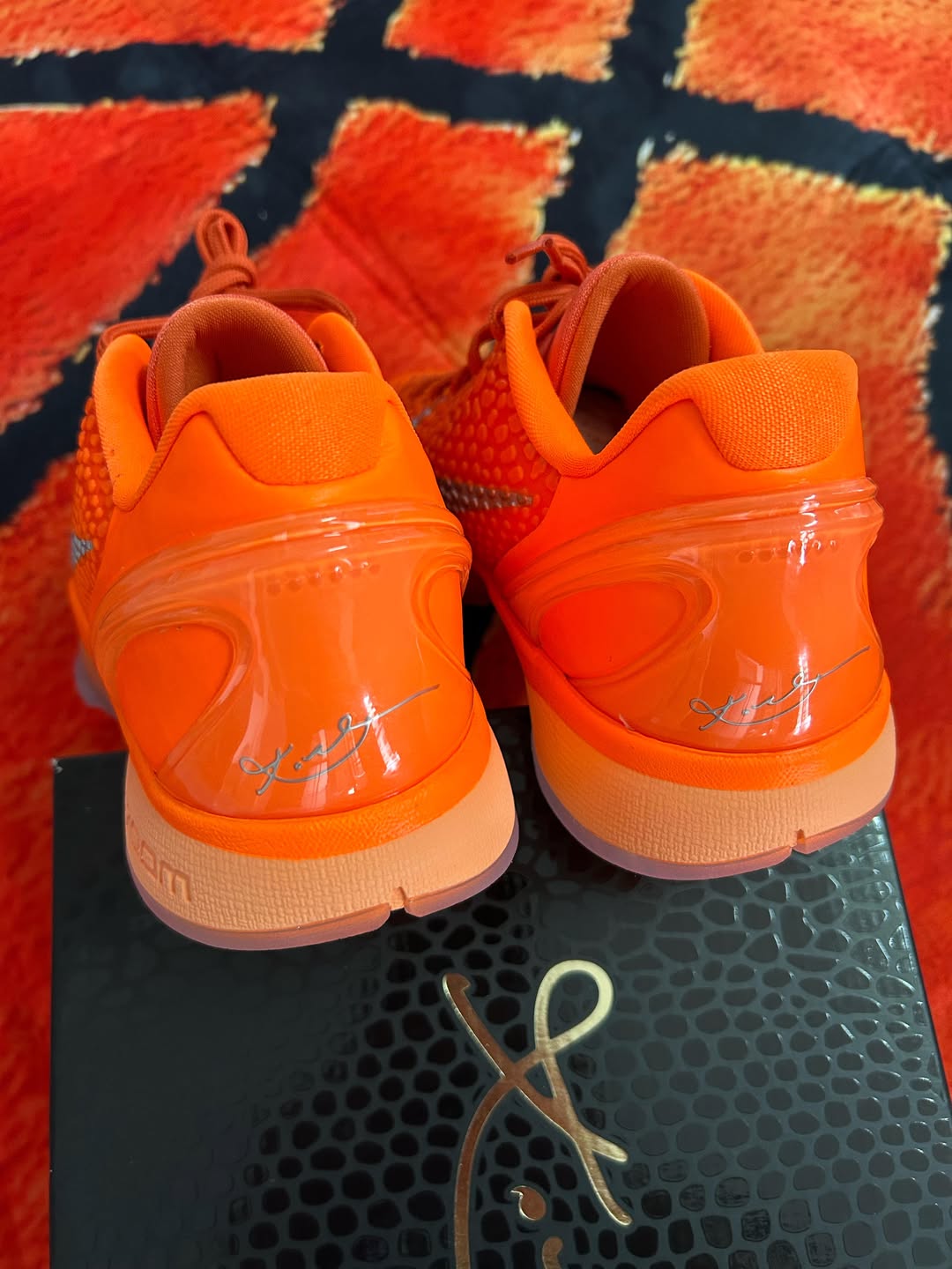 (PRE ORDER ราคาสอบถามทางไลน์) Nike Kobe 6 Protro Total Orange
