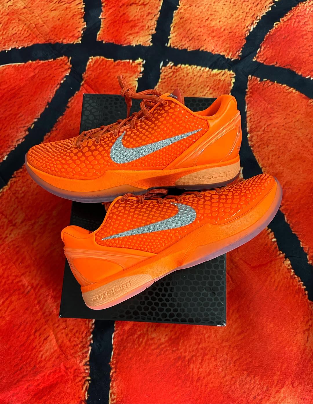 (PRE ORDER ราคาสอบถามทางไลน์) Nike Kobe 6 Protro Total Orange