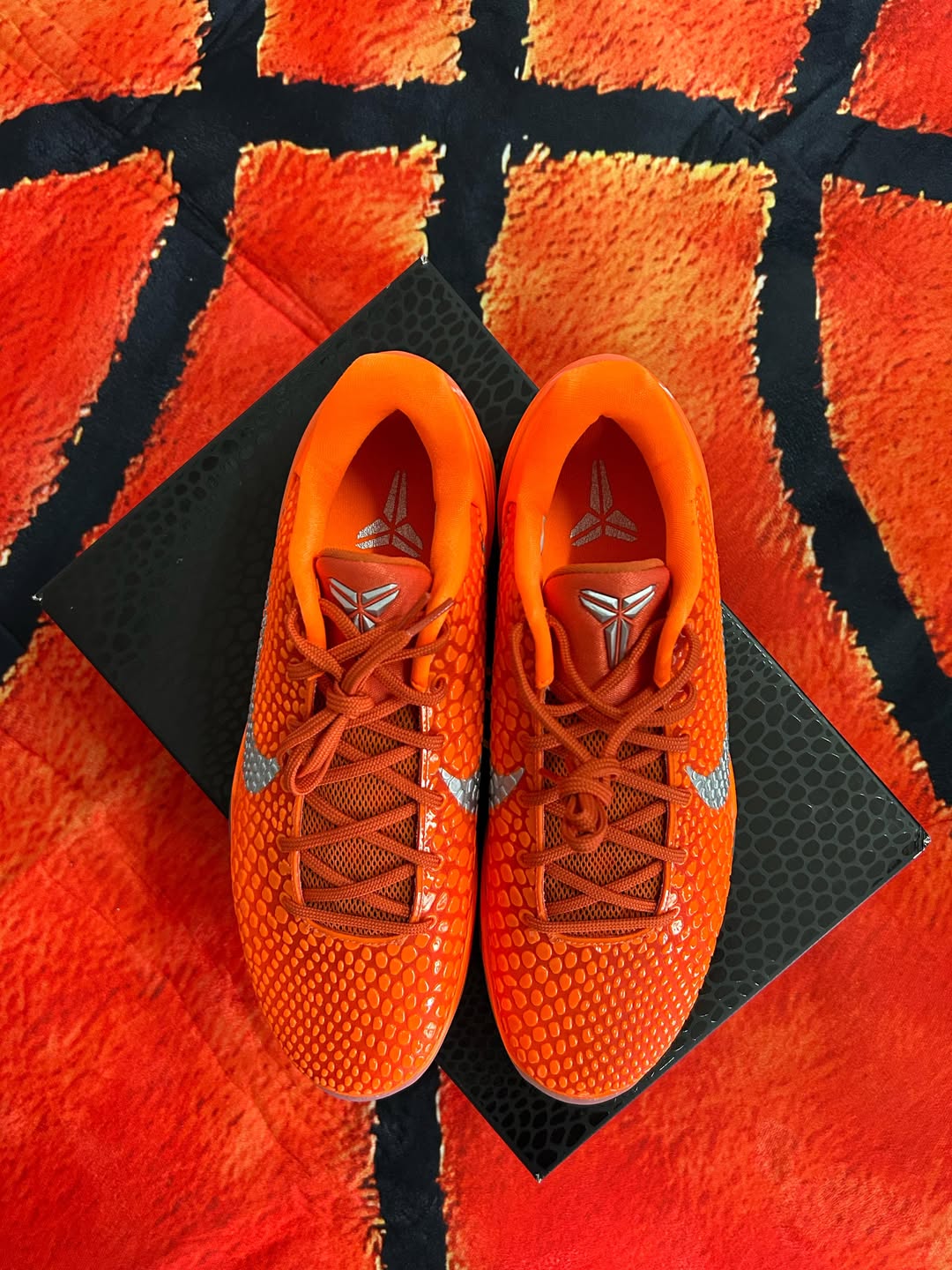 (PRE ORDER ราคาสอบถามทางไลน์) Nike Kobe 6 Protro Total Orange