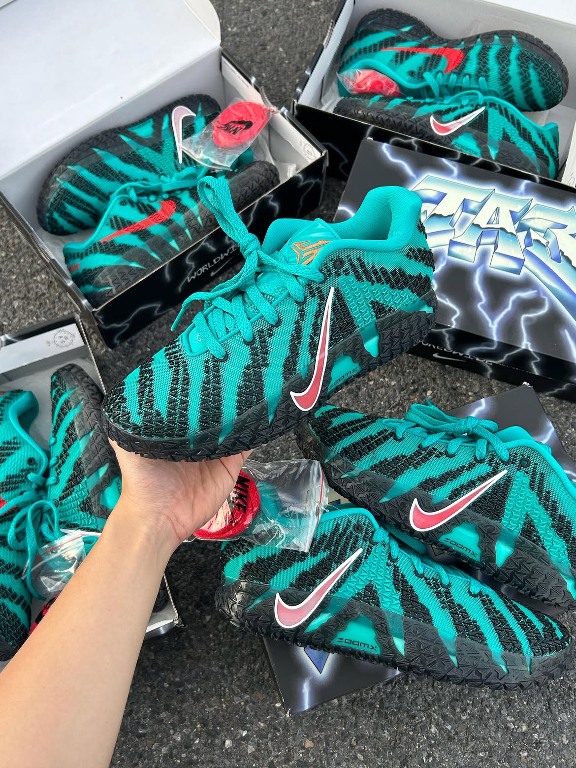 Nike Ja 3 Turbo Green