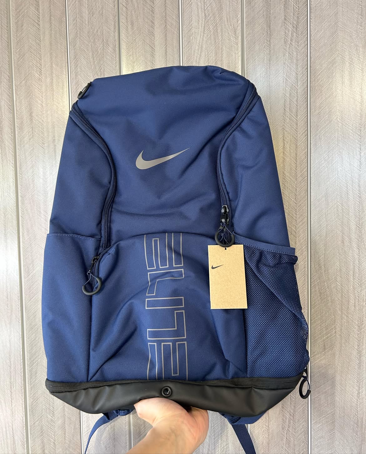 Nike Varsity Elite Midnight Navy Black Iron Grey (32L)