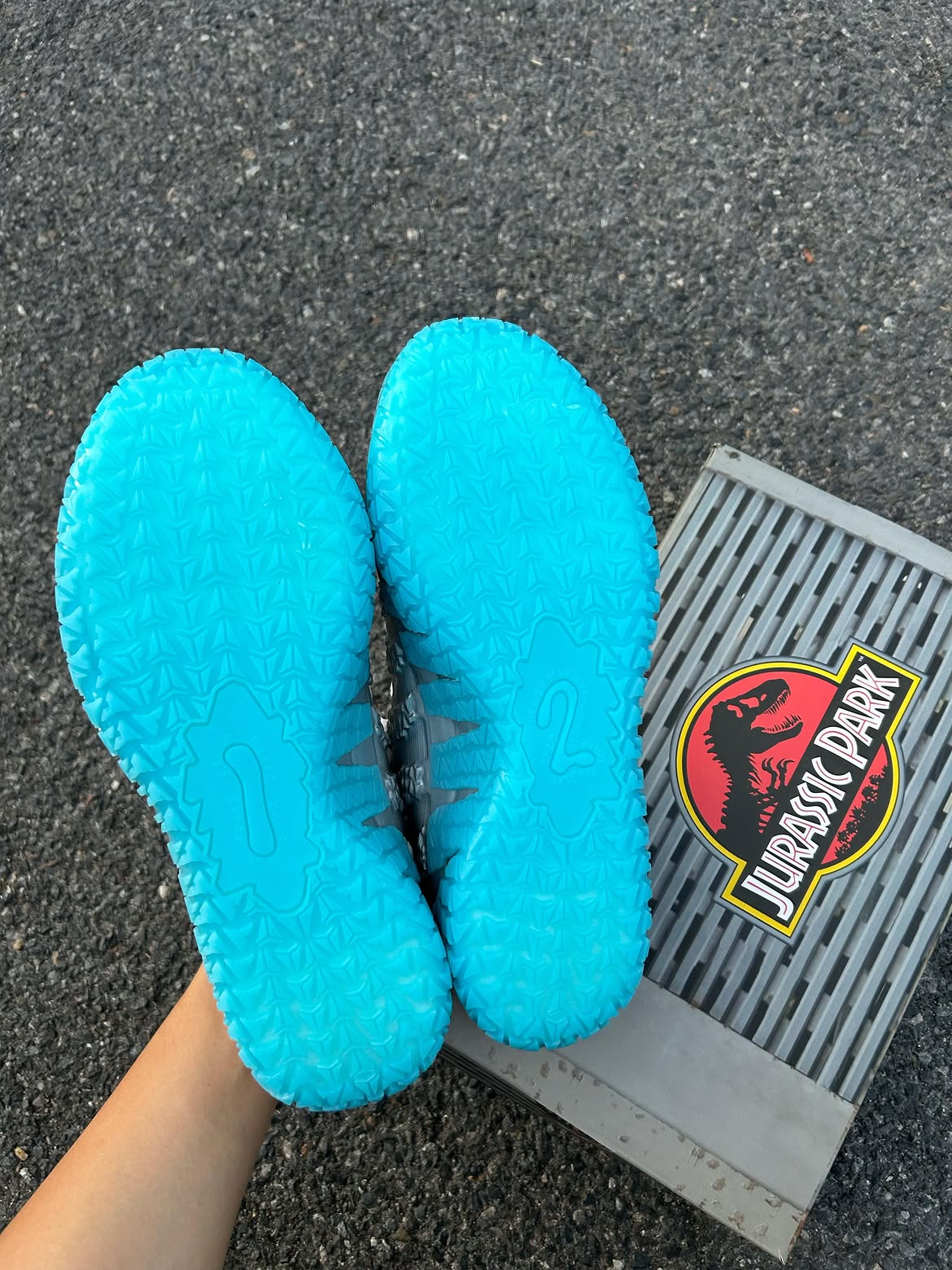 (PRE ORDER ราคาสอบถามทางไลน์) Nike Ja 3 Jurassic Park Metallic Silver