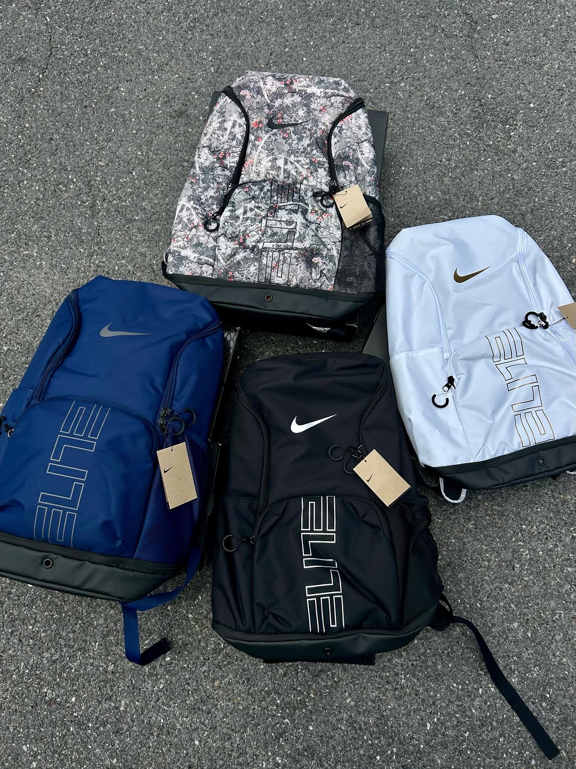 Nike Varsity Elite Backpack White Gold (32L)