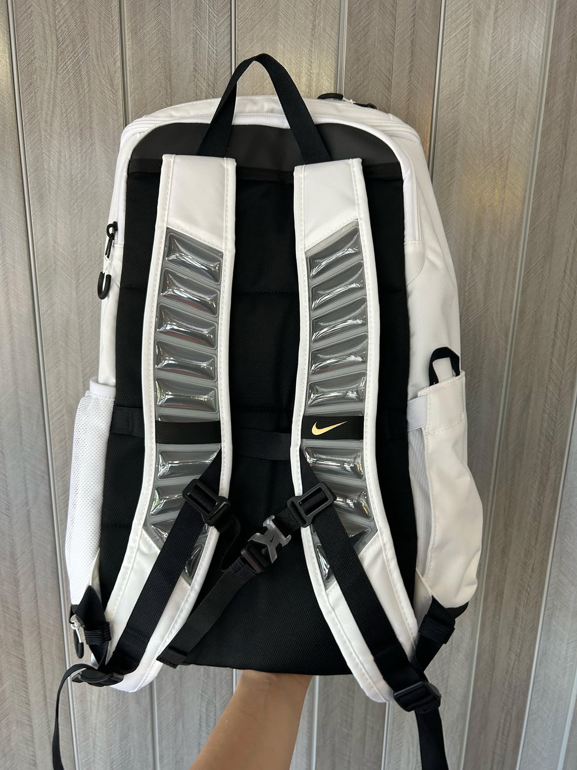 Nike Varsity Elite Backpack White Gold (32L)