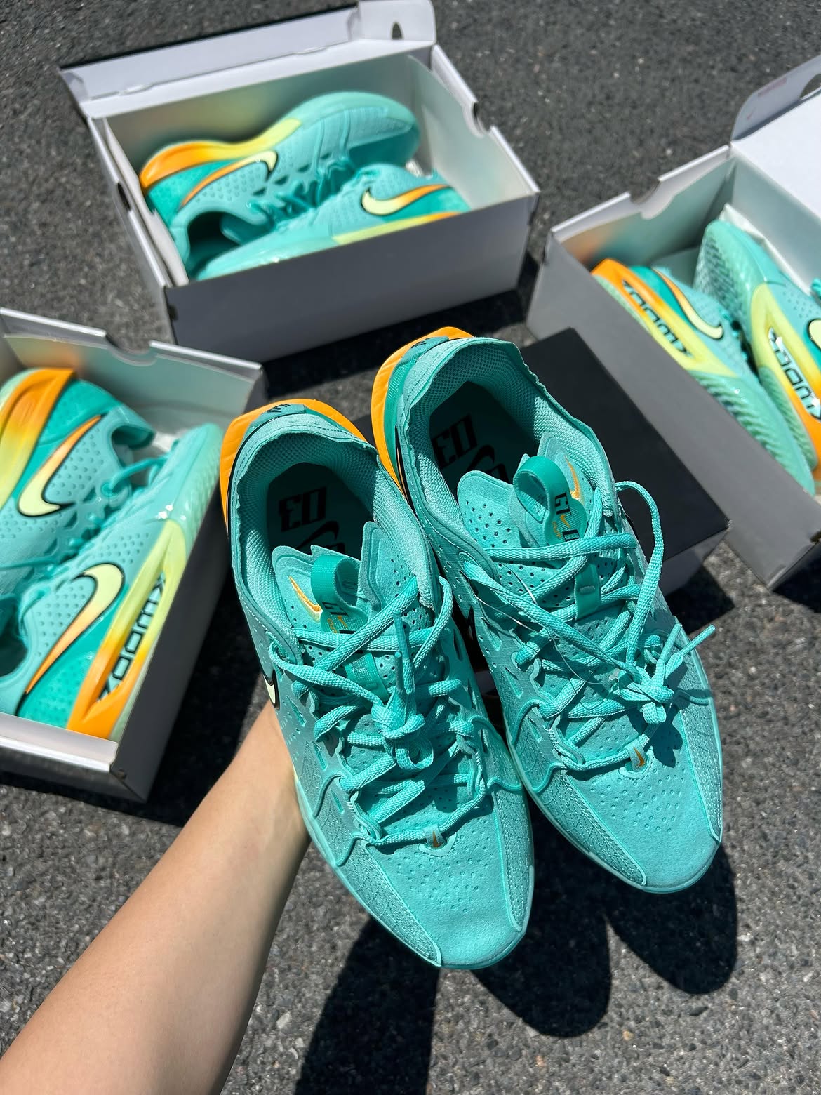 Nike Air Zoom GT Cut 3 Bleached Turquoise Sundial