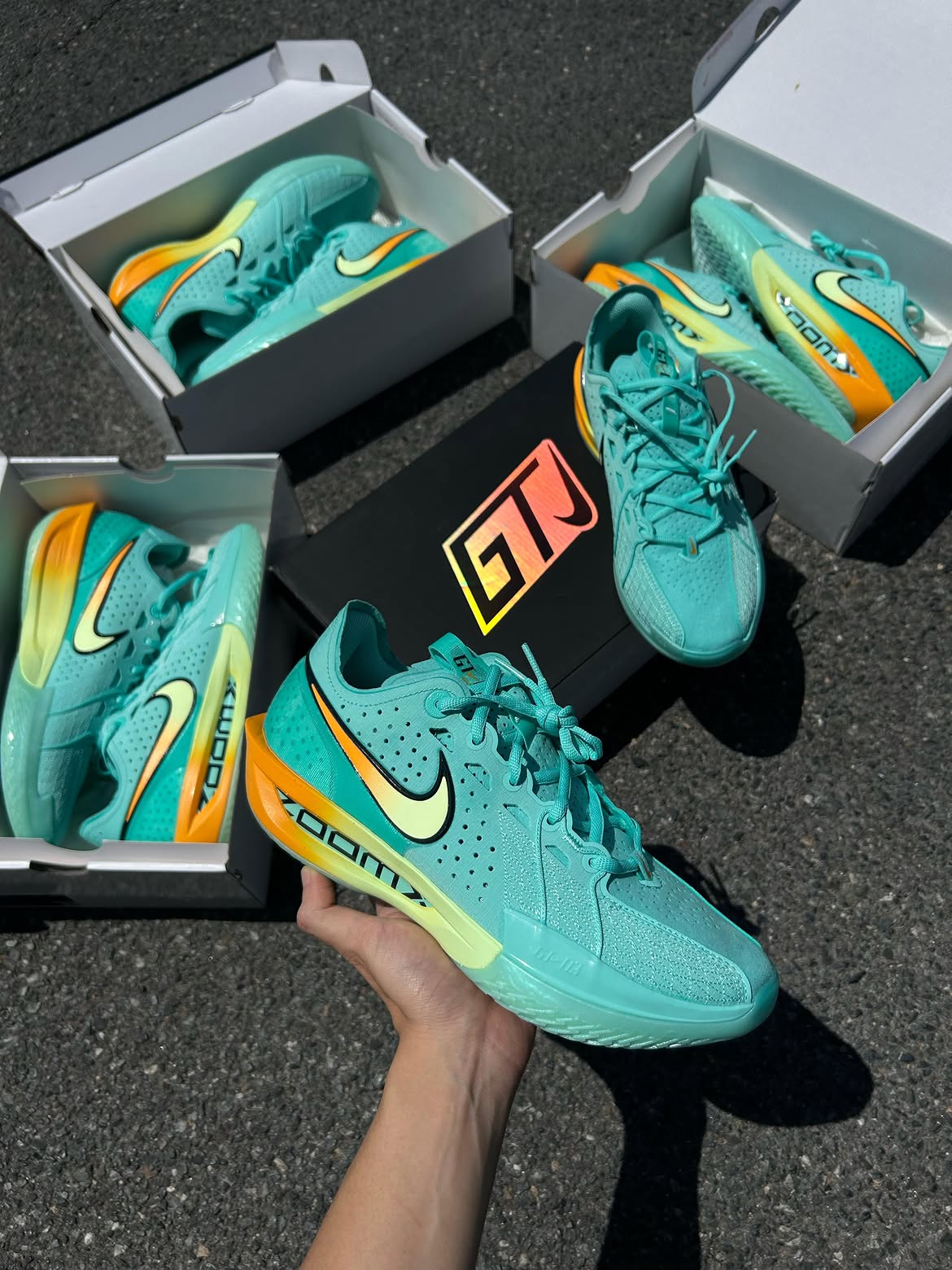 Nike Air Zoom GT Cut 3 Bleached Turquoise Sundial