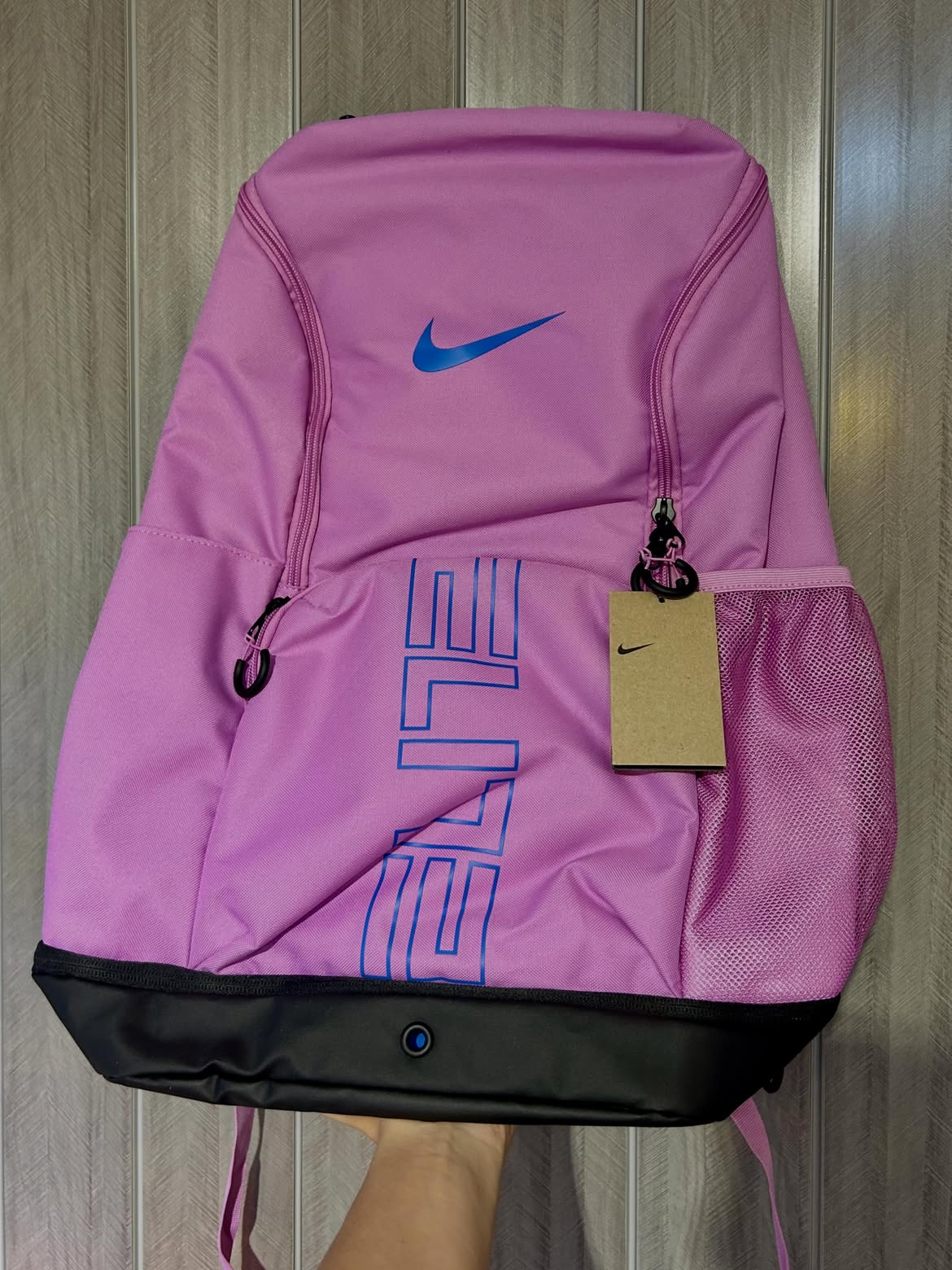 Nike Varsity Elite  Backpack Pink Black