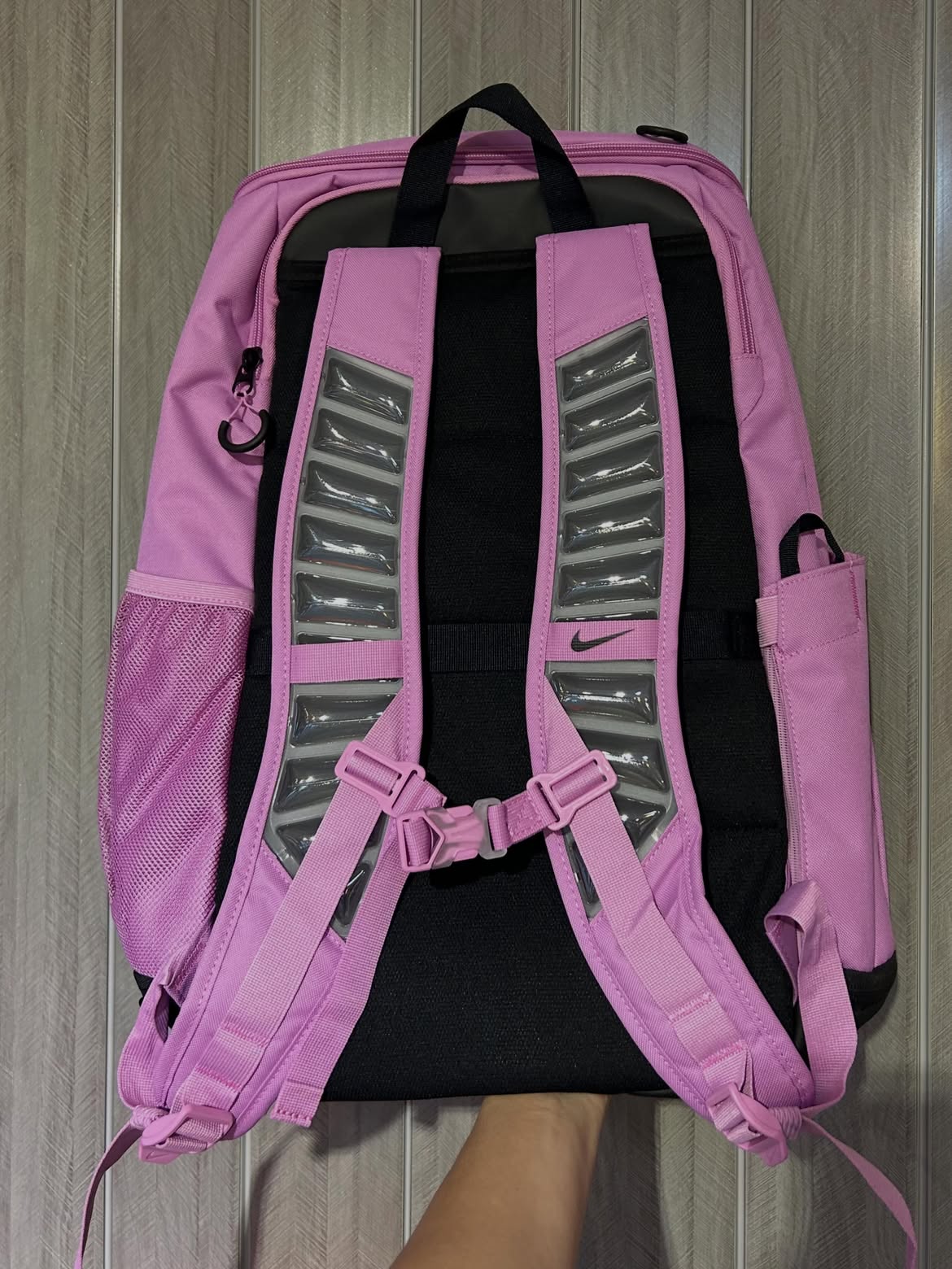 Nike Varsity Elite  Backpack Pink Black