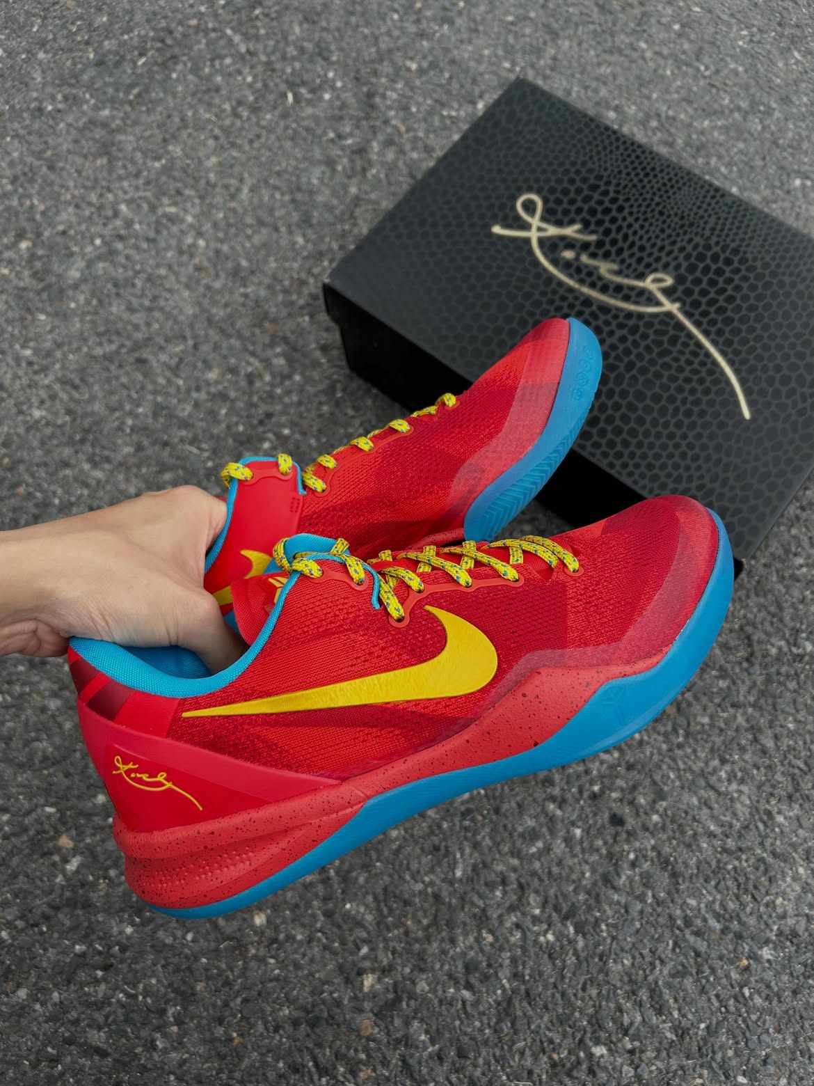 (PRE ORDER ราคาสอบถามทางไลน์) Nike Kobe 8 Protro Year of the Horse