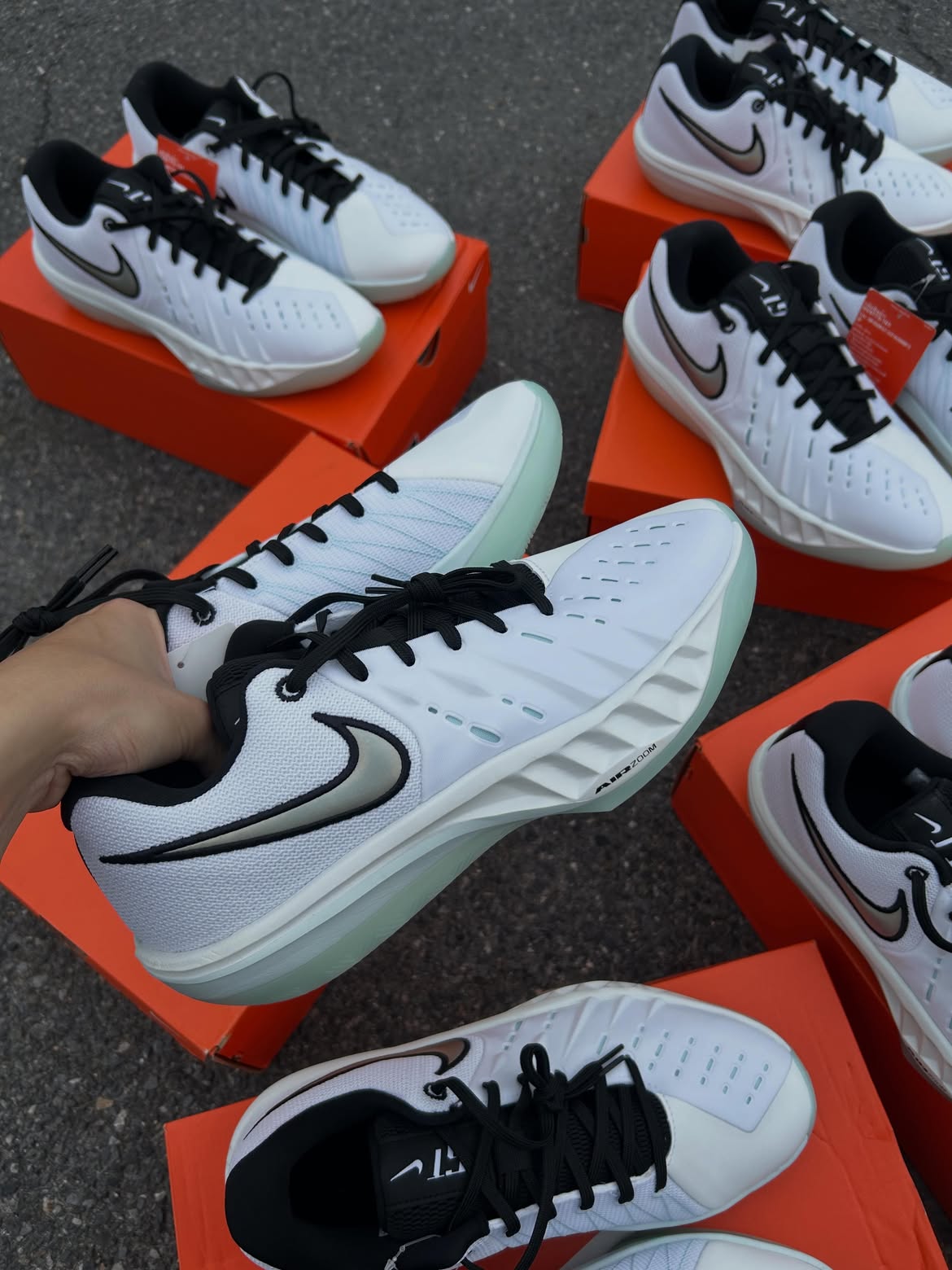 Nike GT Cut Academy 2 EP White Glacier Blue