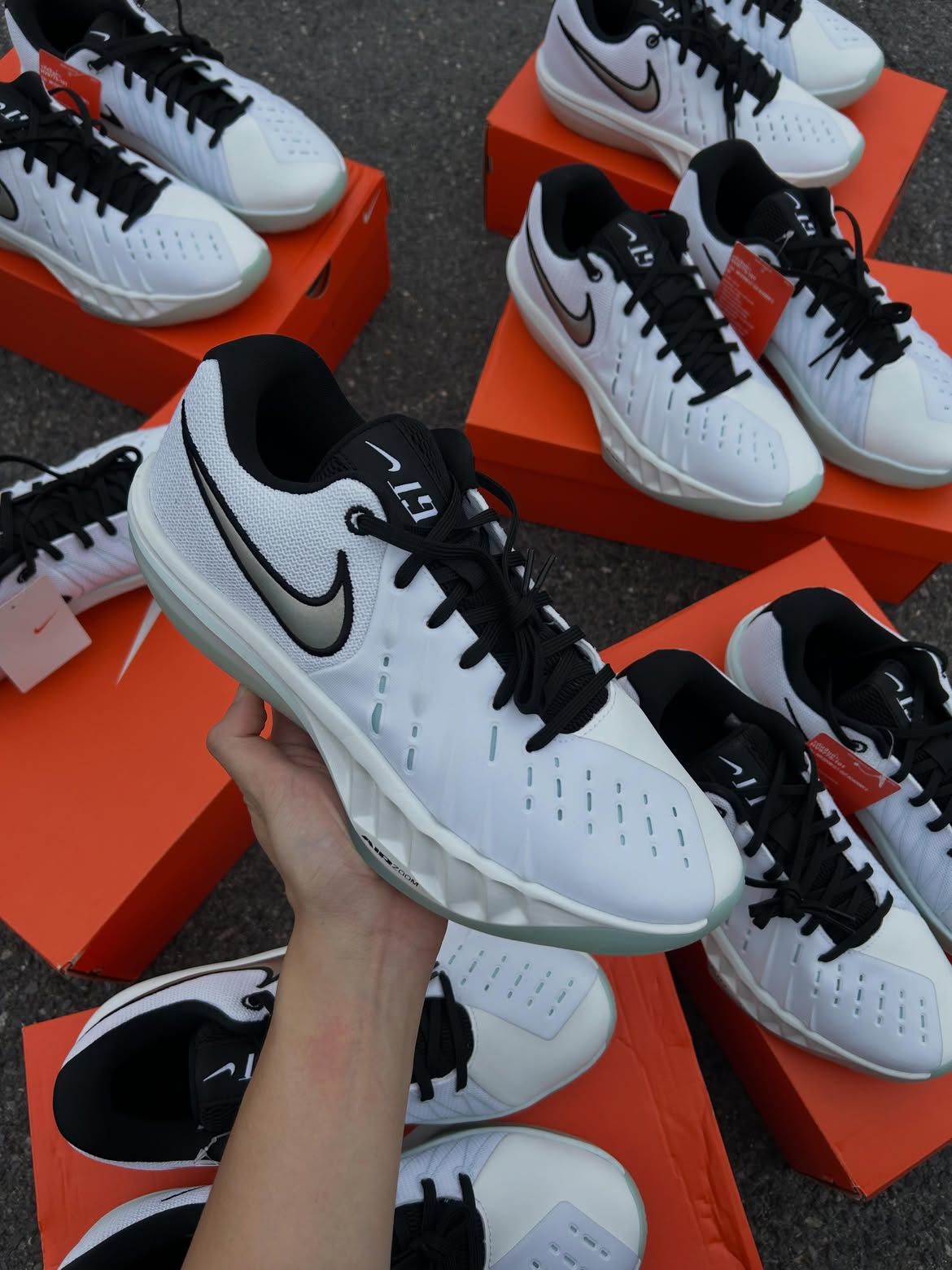 Nike GT Cut Academy 2 EP White Glacier Blue